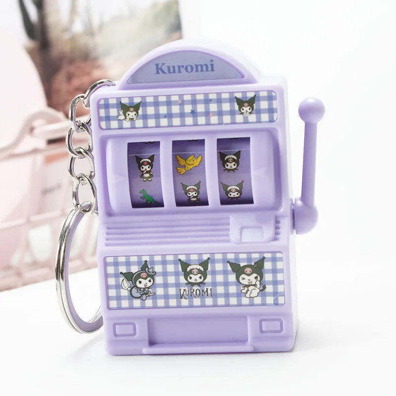 Kawaii Kitty Slot Machine Keychain🎰