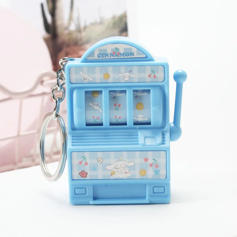 Kawaii Kitty Slot Machine Keychain🎰